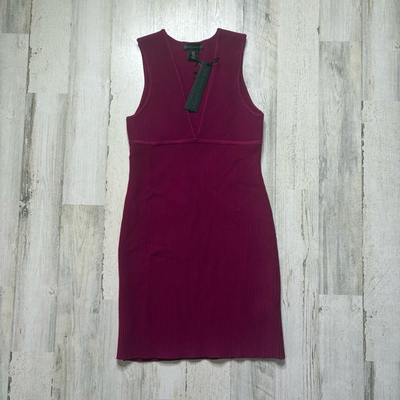 NWT House of Harlow 1960 Ribbed Bodycon Dress Size Small - Picture 1 of 5